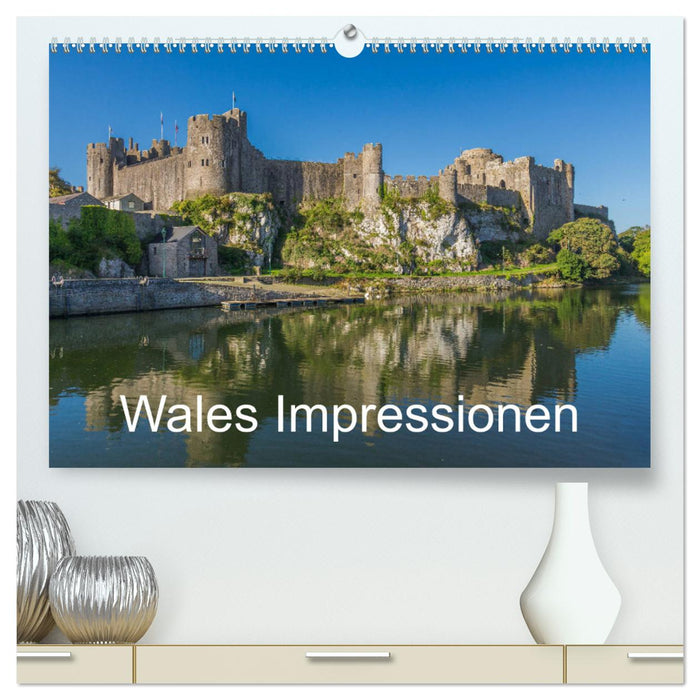 Wales Impressionen (CALVENDO Premium Wandkalender 2025)