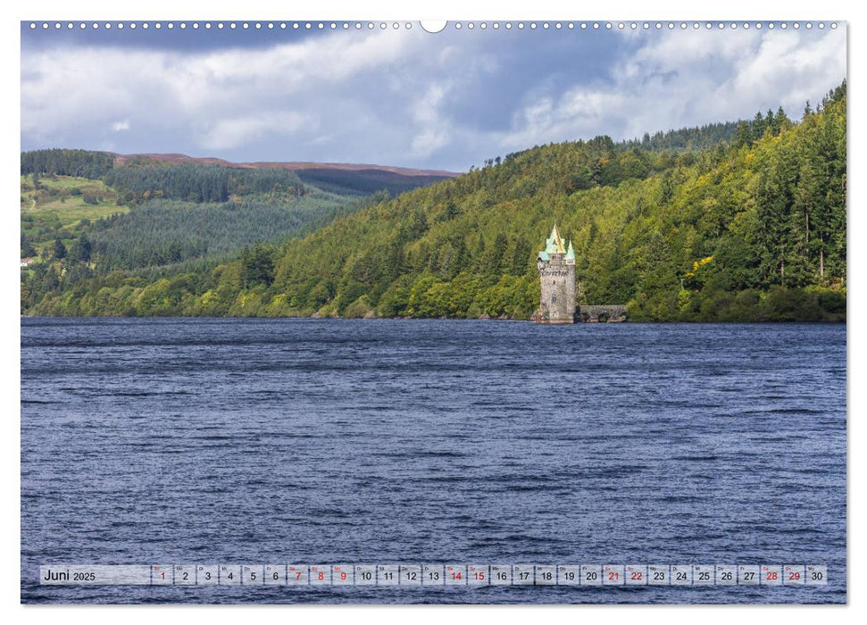 Wales Impressionen (CALVENDO Premium Wandkalender 2025)