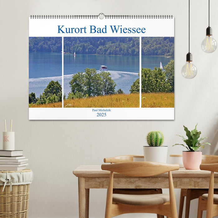 Kurort Bad Wiessee (CALVENDO Wandkalender 2025)