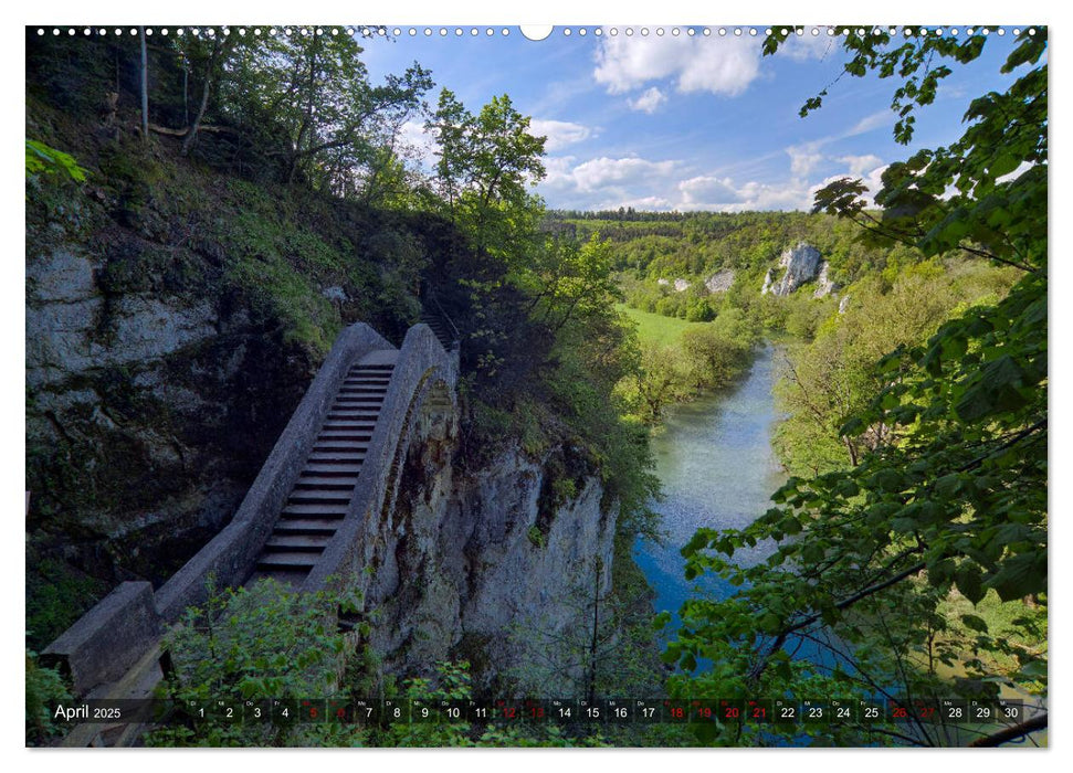 JahresZeiten an der Oberen Donau (CALVENDO Premium Wandkalender 2025)