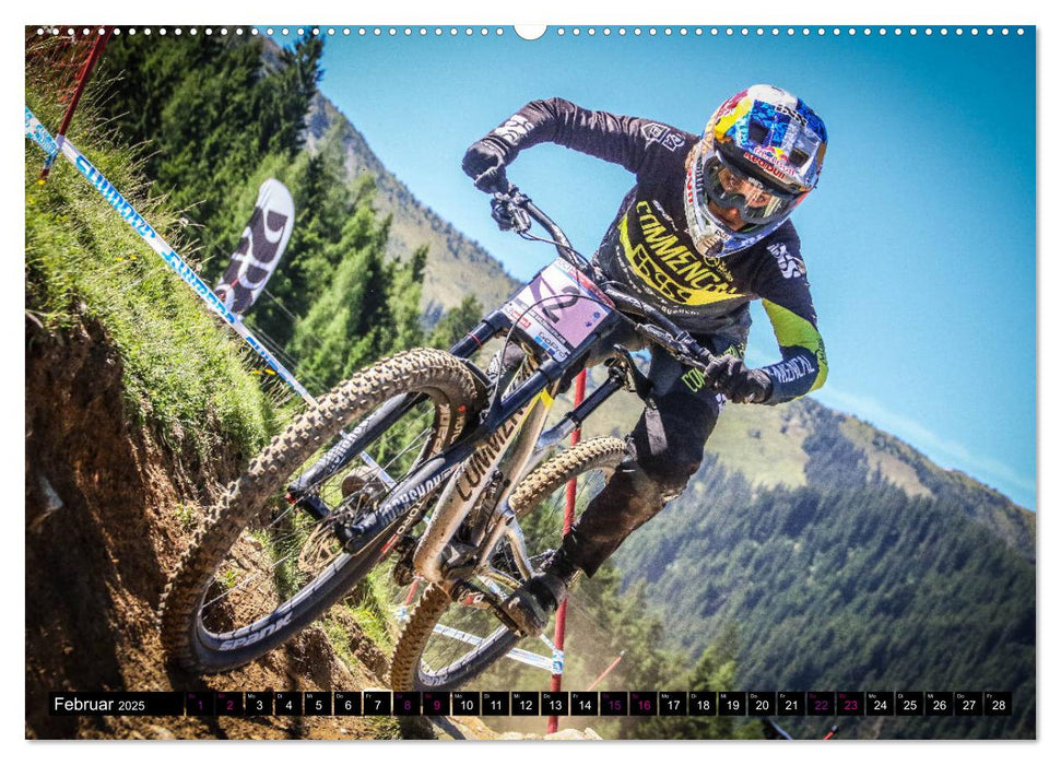 Women Downhill Racing (CALVENDO Premium Wandkalender 2025)