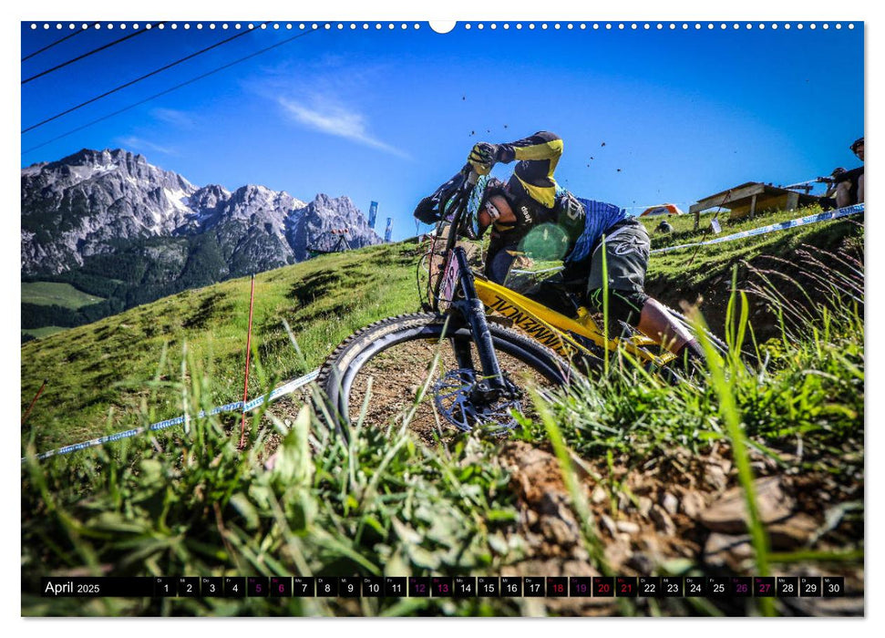 Women Downhill Racing (CALVENDO Premium Wandkalender 2025)