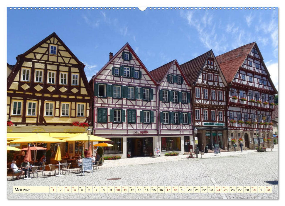 Unterwegs in Bad Urach (CALVENDO Premium Wandkalender 2025)