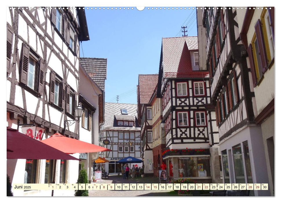 Unterwegs in Bad Urach (CALVENDO Premium Wandkalender 2025)