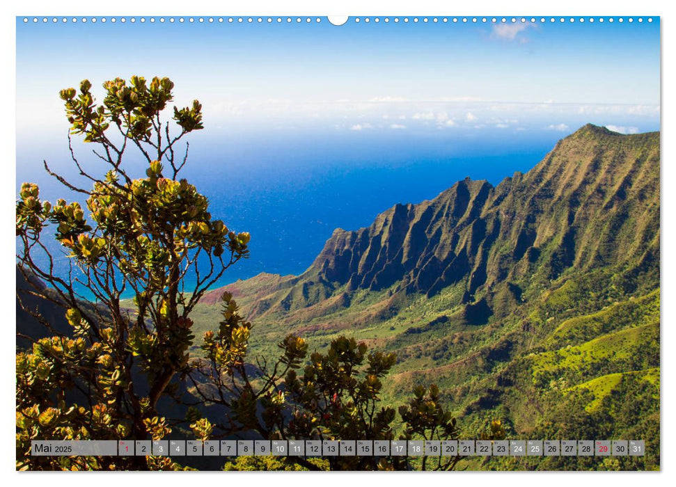 Kauai - Einmal Paradies und zurück (CALVENDO Premium Wandkalender 2025)