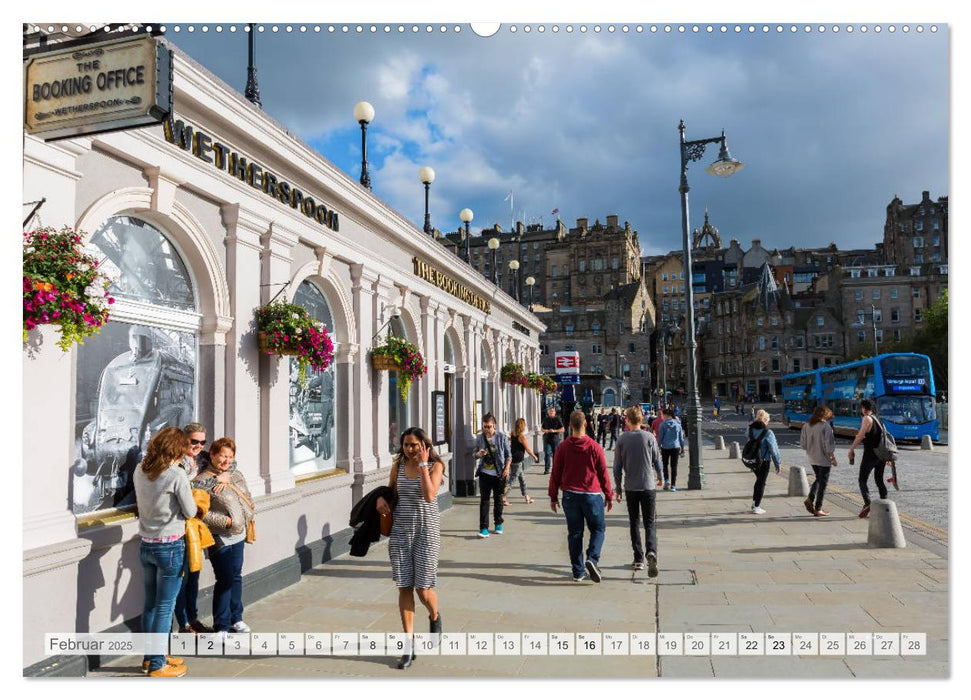 Edinburgh - Impressionen aus der schottischen Hauptstadt (CALVENDO Premium Wandkalender 2025)