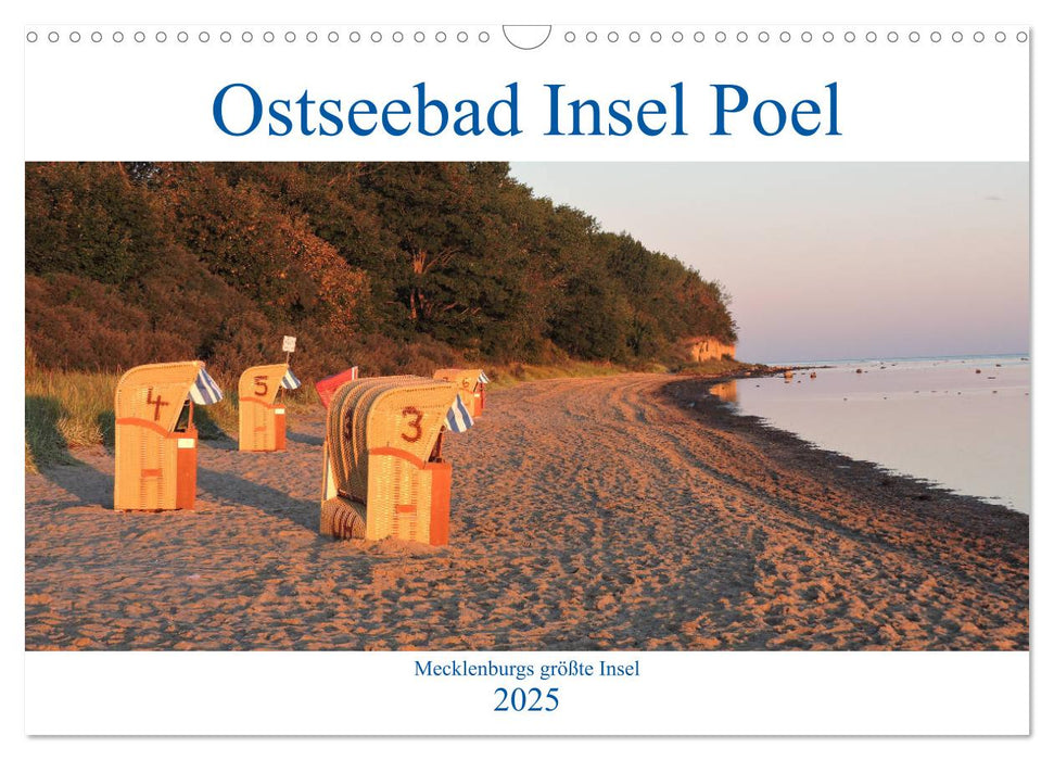 Ostseebad Insel Poel (CALVENDO Wandkalender 2025)