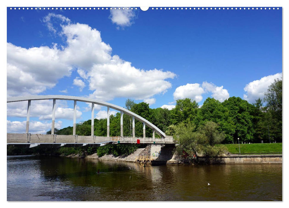 Malerisches Dorpat - Estlands Universitätsstadt Tartu (CALVENDO Premium Wandkalender 2025)