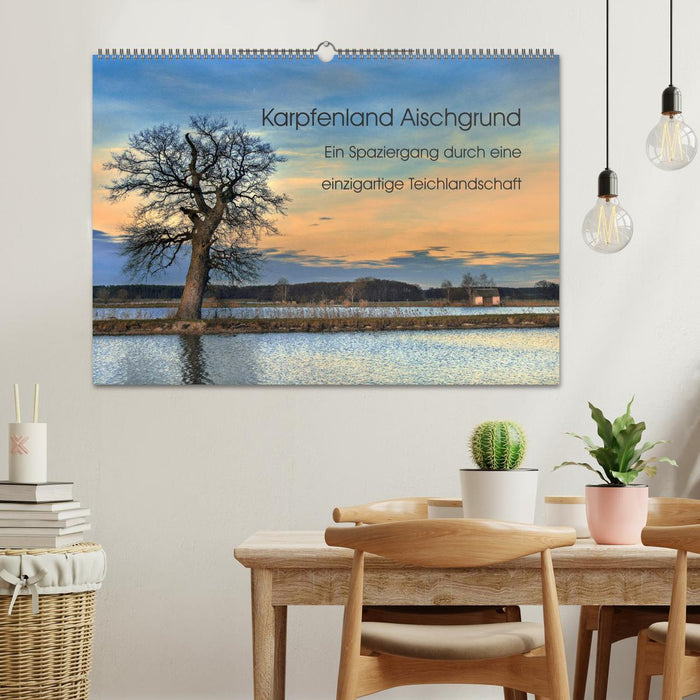 Karpfenland Aischgrund (CALVENDO Wandkalender 2025)