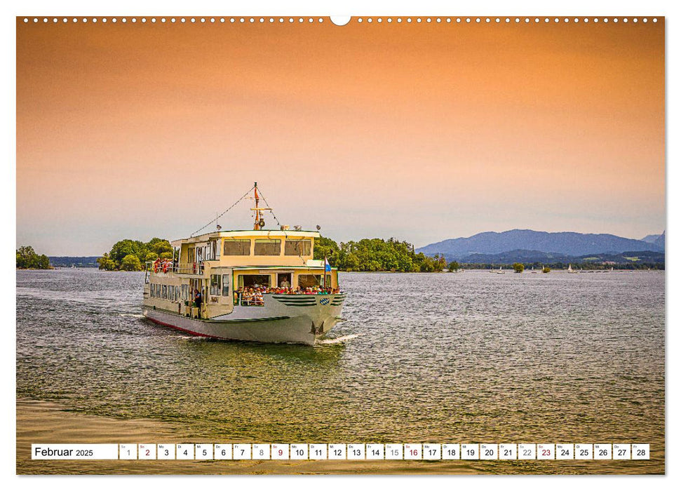 Chiemsee-Romantik (CALVENDO Premium Wandkalender 2025)