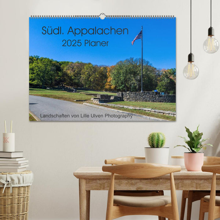 Südl. Appalachen Planer (CALVENDO Wandkalender 2025)