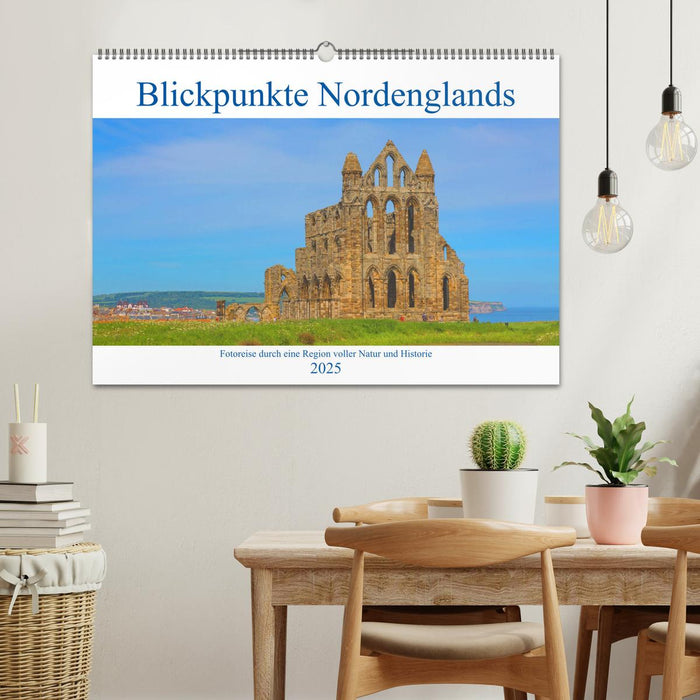 Blickpunkte Nordenglands (CALVENDO Wandkalender 2025)