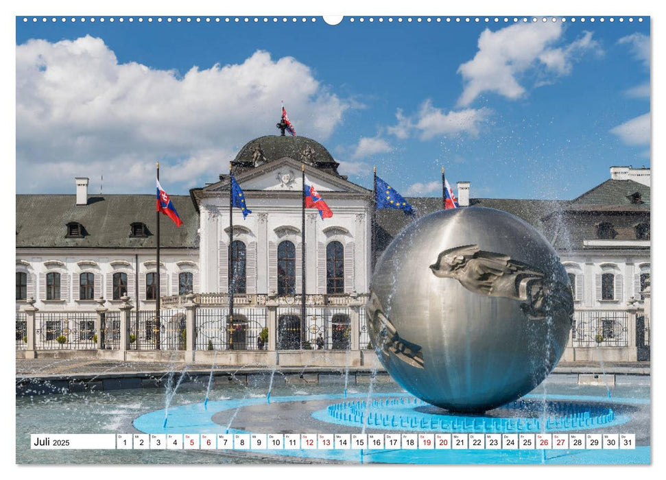 Ein Wochenende in Bratislava (CALVENDO Premium Wandkalender 2025)