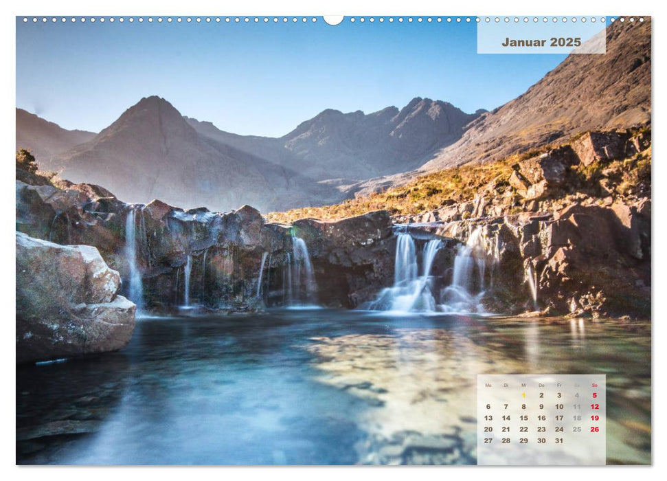 Rauhes Schottland (CALVENDO Premium Wandkalender 2025)