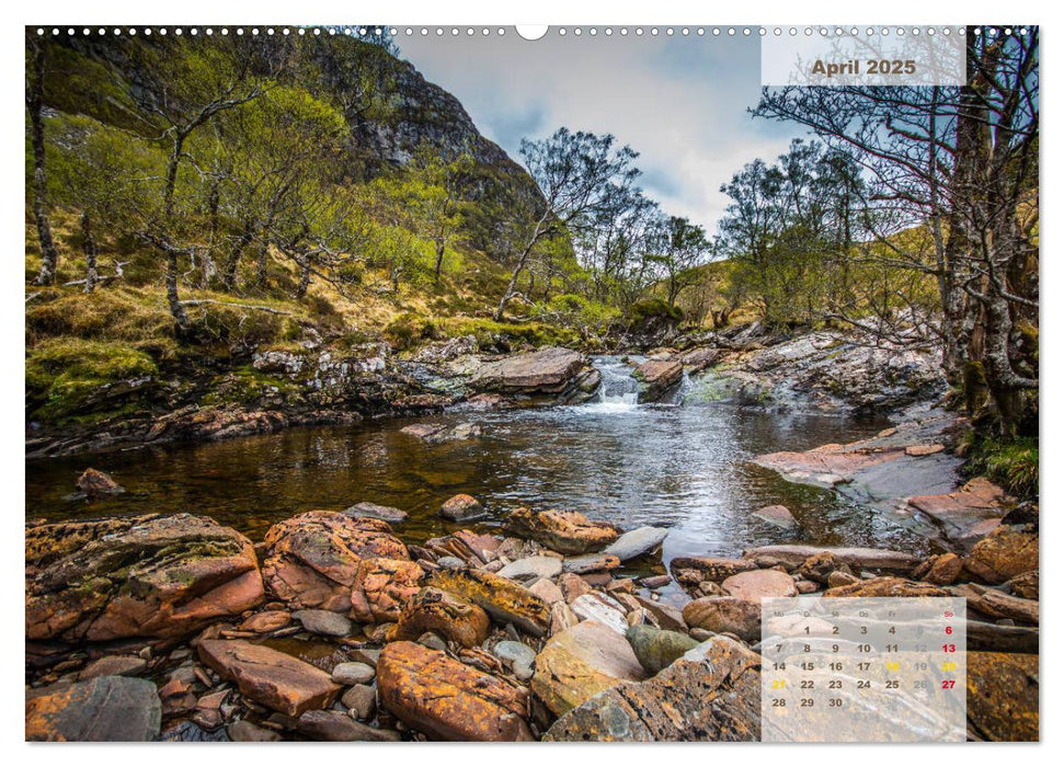 Rauhes Schottland (CALVENDO Premium Wandkalender 2025)