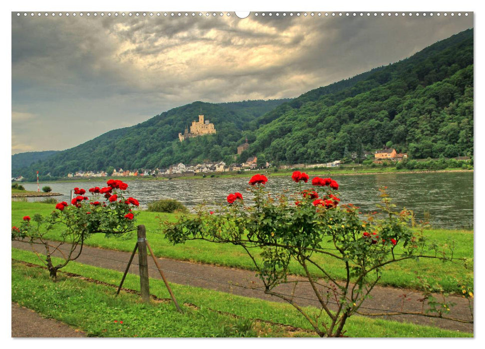 Von Lahnstein bis Rüdesheim - Am wunderschönen Mittelrhein (CALVENDO Premium Wandkalender 2025)