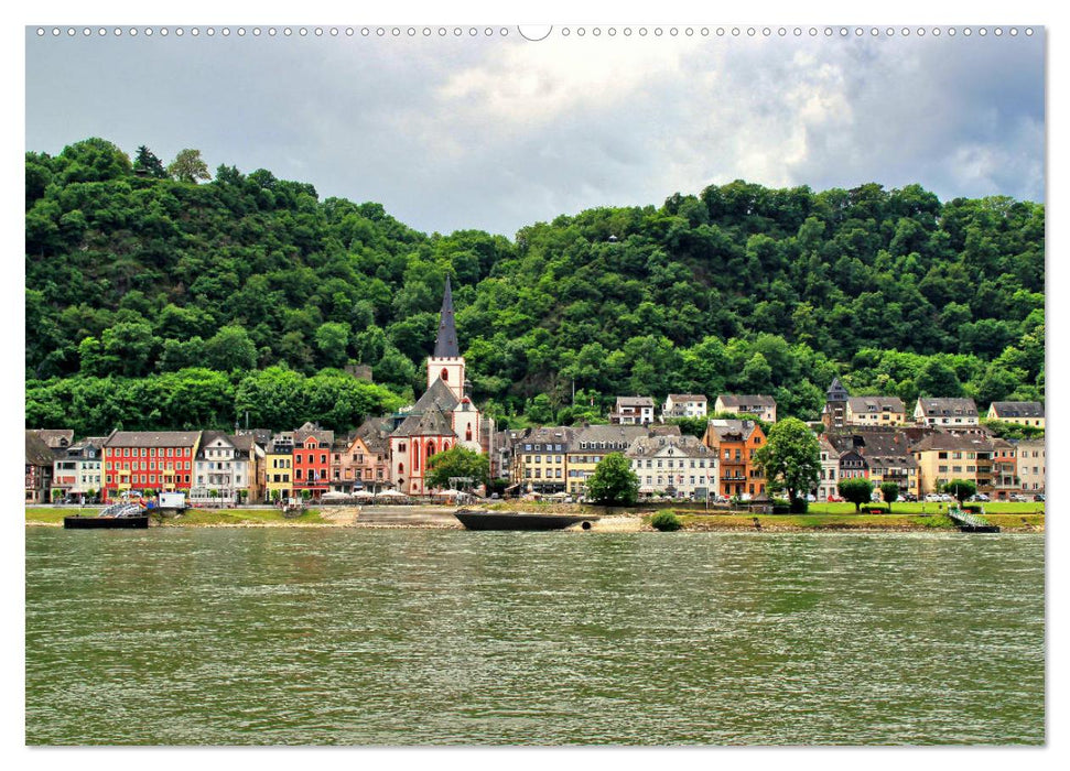 Von Lahnstein bis Rüdesheim - Am wunderschönen Mittelrhein (CALVENDO Premium Wandkalender 2025)