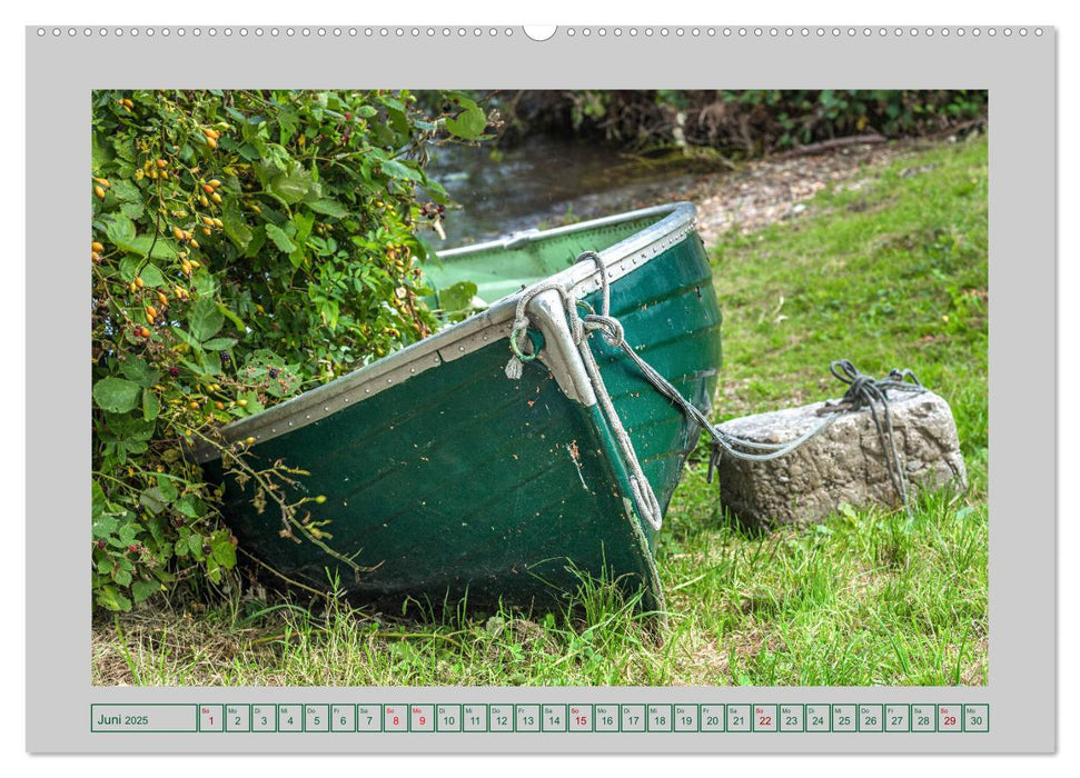 Bootsromantik am Bodensee (CALVENDO Wandkalender 2025)