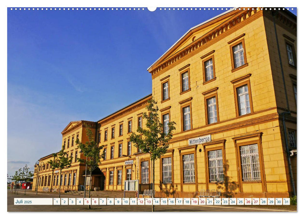 Wittenberge an der Elbe (CALVENDO Premium Wandkalender 2025)