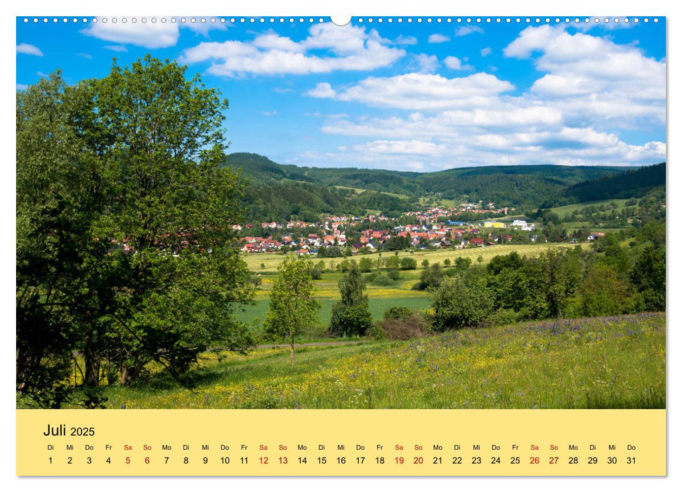 Sagenhaftes Südthüringen (CALVENDO Premium Wandkalender 2025)