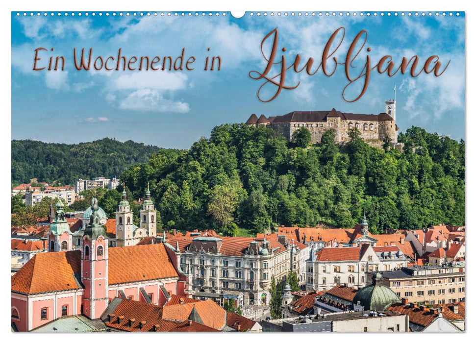 Ein Wochenende in Ljubljana (CALVENDO Wandkalender 2025)