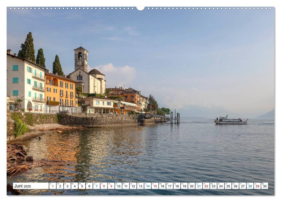 Tessin, Impressionen aus der Italienischen Schweiz (CALVENDO Premium Wandkalender 2025)