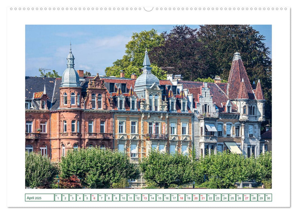 Konstanz - die größte Stadt am Bodensee (CALVENDO Premium Wandkalender 2025)