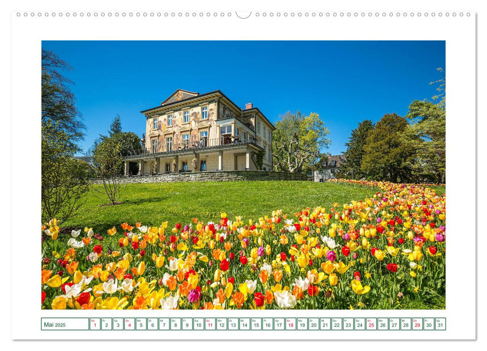 Konstanz - die größte Stadt am Bodensee (CALVENDO Premium Wandkalender 2025)