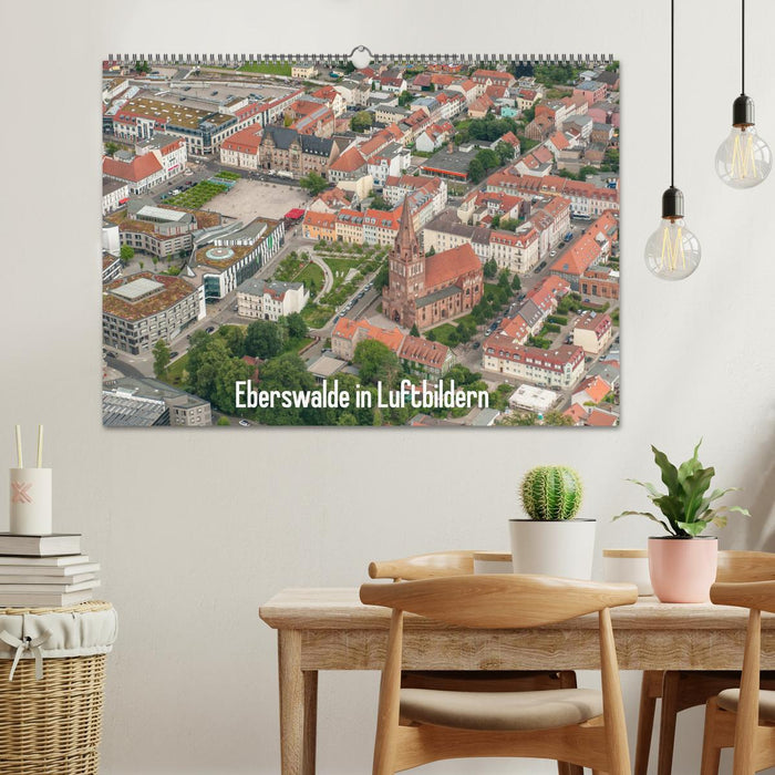 Eberswalde in Luftbildern (CALVENDO Wandkalender 2025)