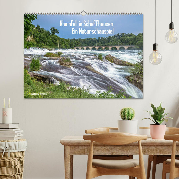 Rheinfall in Schaffhausen - Ein Naturschauspiel (CALVENDO Wandkalender 2025)