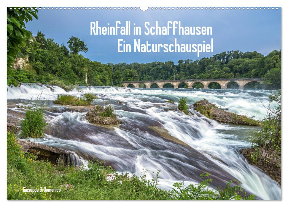 Rheinfall in Schaffhausen - Ein Naturschauspiel (CALVENDO Wandkalender 2025)