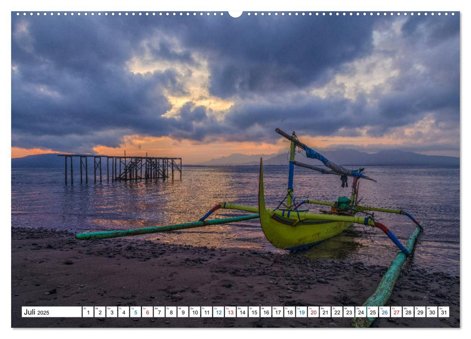 Java, Indonesische Insel im Feuerring (CALVENDO Premium Wandkalender 2025)