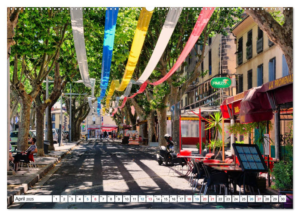 Agde - die schwarze Perle des Languedoc (CALVENDO Wandkalender 2025)