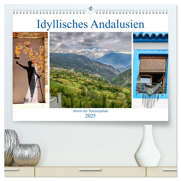 Idyllisches Andalusien (CALVENDO Premium Wandkalender 2025)