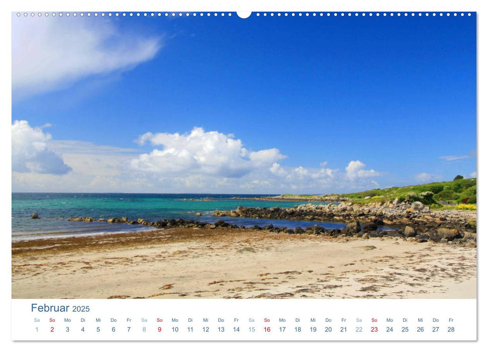 Irland 2025. Impressionen zwischen grünen Hügeln und blauen Küsten (CALVENDO Premium Wandkalender 2025)