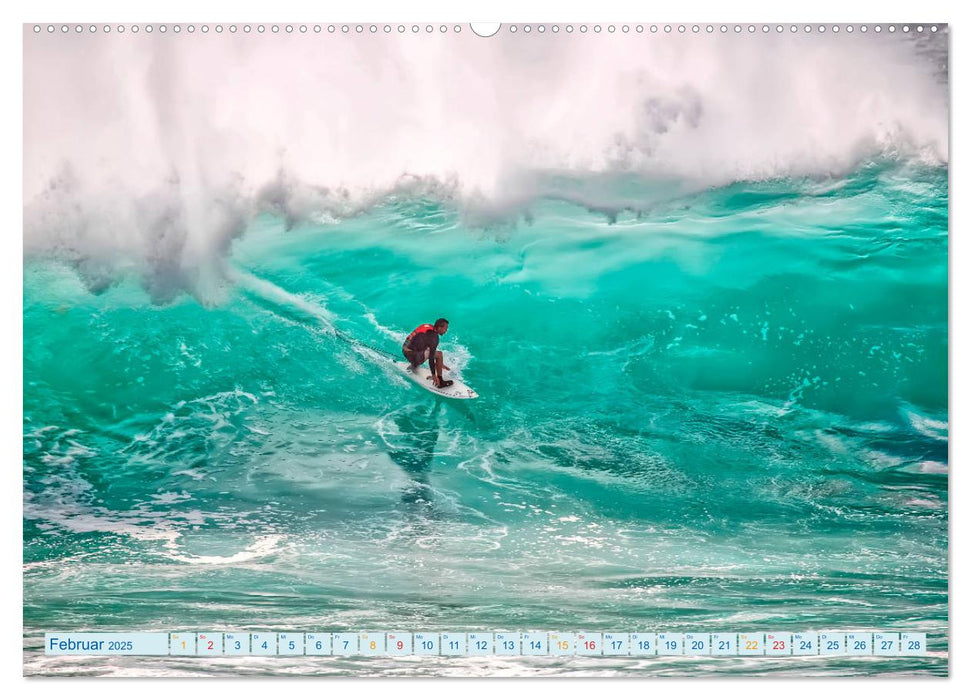 Surfen - so cool (CALVENDO Premium Wandkalender 2025)