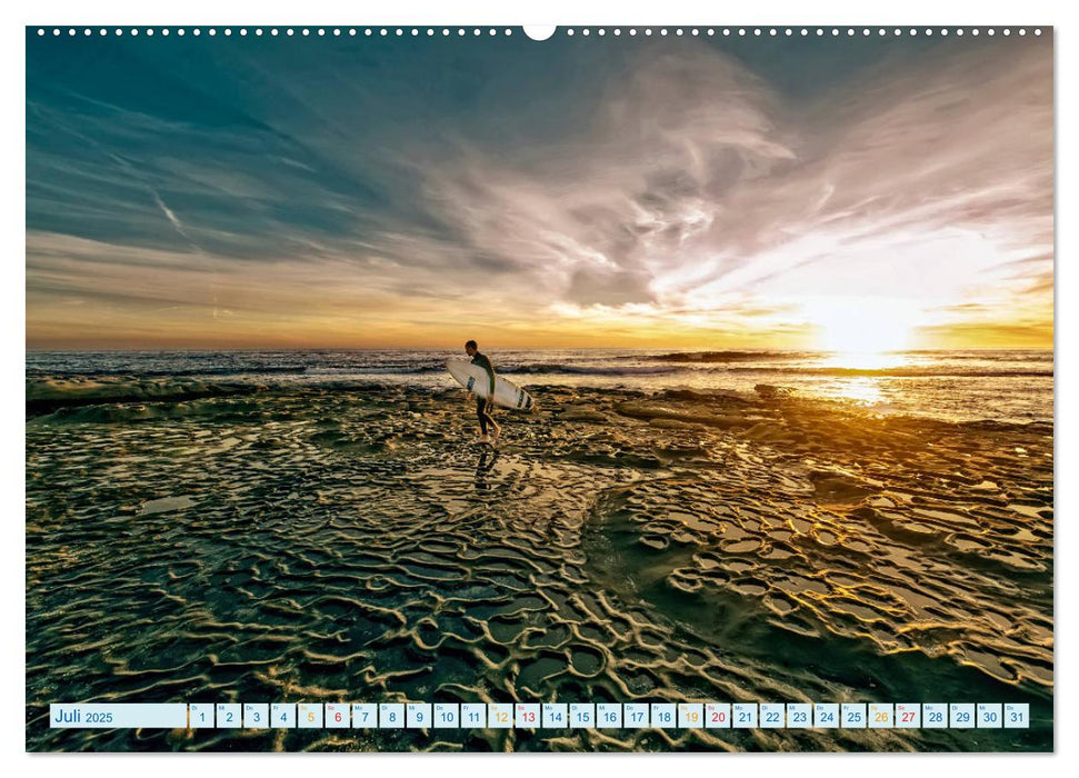 Surfen - so cool (CALVENDO Premium Wandkalender 2025)