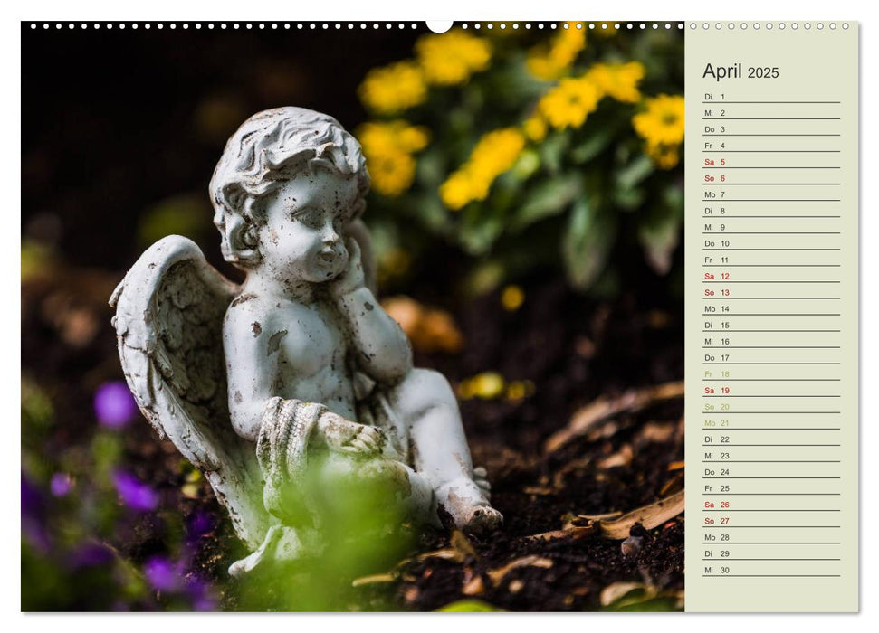 Engel - Begleiter für jeden Tag (CALVENDO Premium Wandkalender 2025)