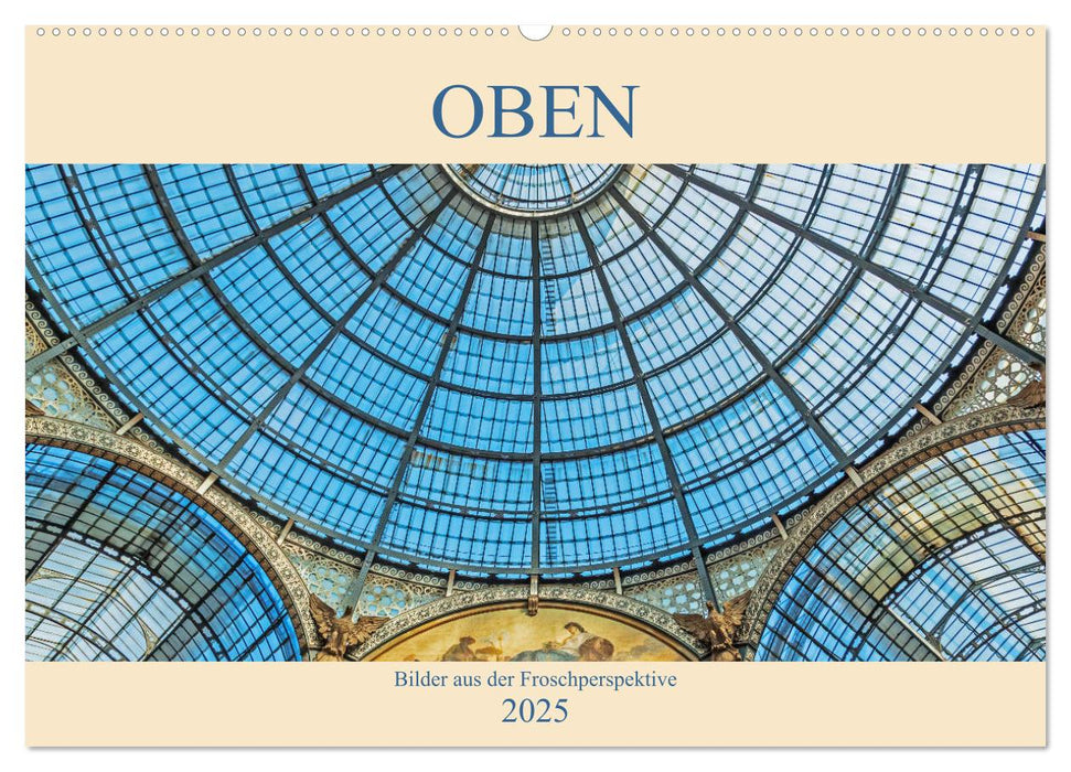 Oben - Bilder aus der Froschperspektive (CALVENDO Wandkalender 2025)