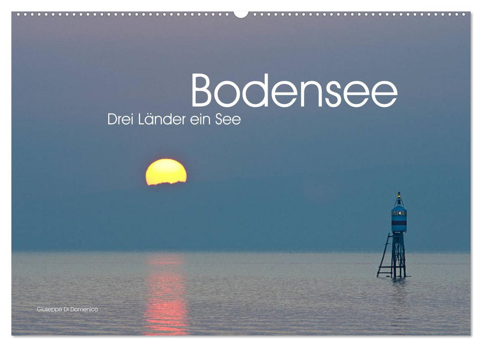 Drei Länder ein See - Bodensee (CALVENDO Wandkalender 2025)