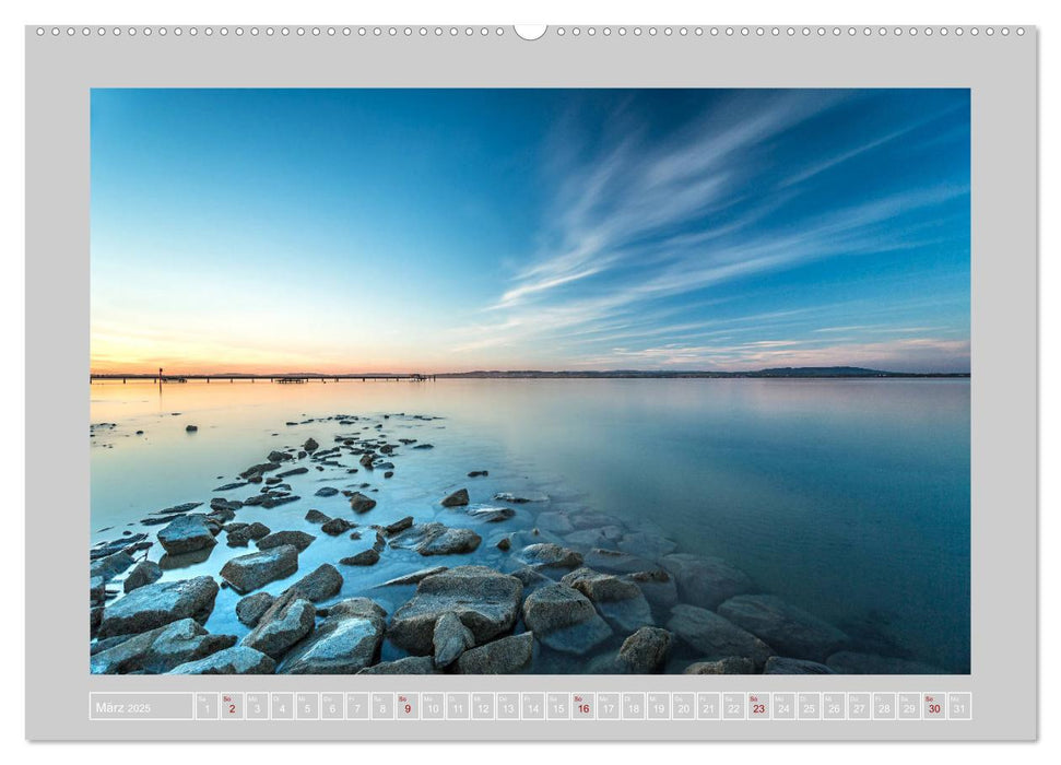 Drei Länder ein See - Bodensee (CALVENDO Wandkalender 2025)