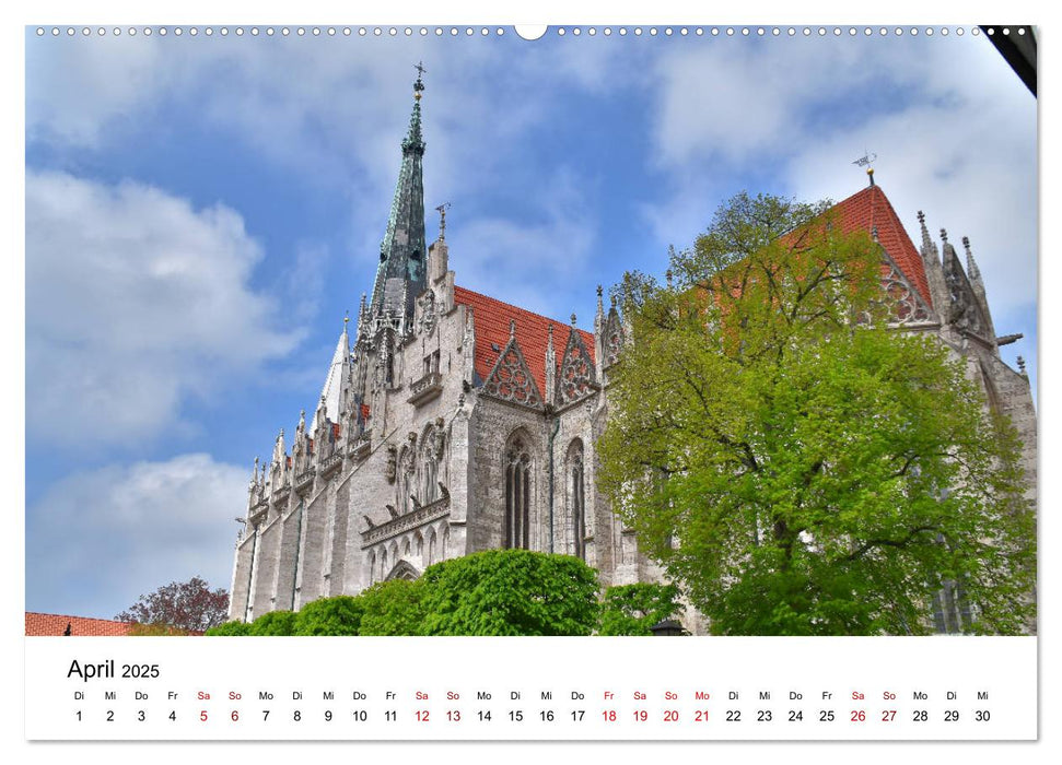 Mühlhausen in Thüringen - Stadt im Herzen Deutschlands (CALVENDO Wandkalender 2025)