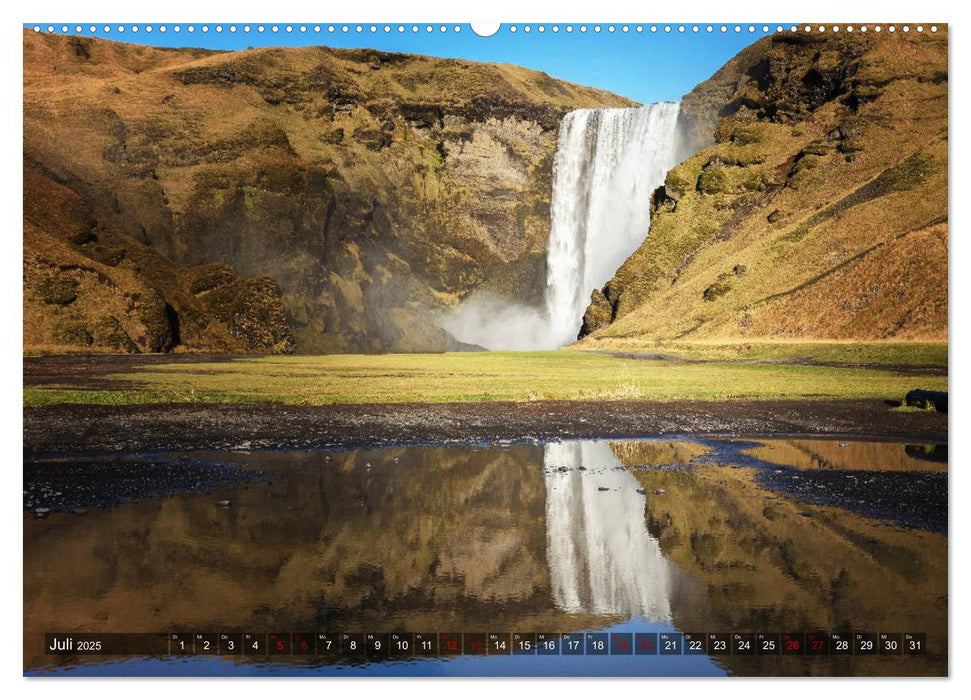 Island - Natur im Fokus (CALVENDO Premium Wandkalender 2025)