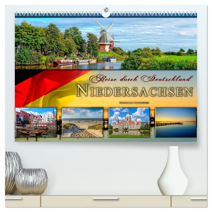 Reise durch Deutschland - Niedersachsen (CALVENDO Premium Wandkalender 2025)