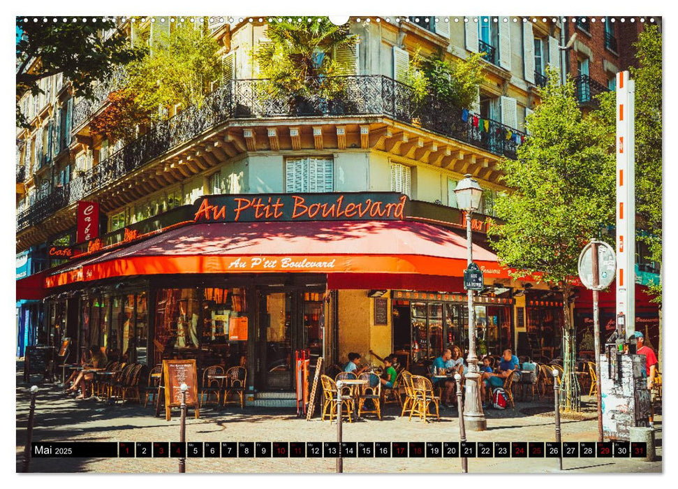 Paris Bistros (CALVENDO Wandkalender 2025)