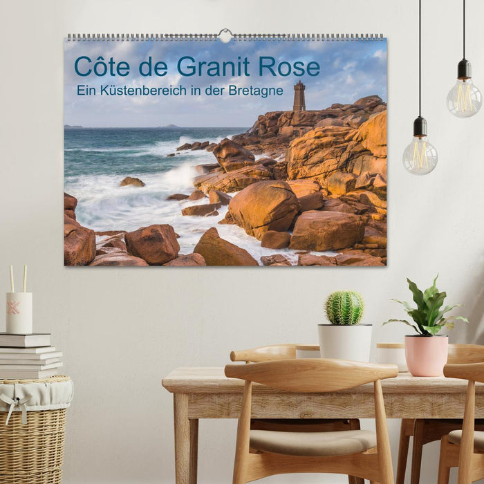 Côte de Granit Rose - Ein Küstenbereich in der Bretagne (CALVENDO Wandkalender 2025)