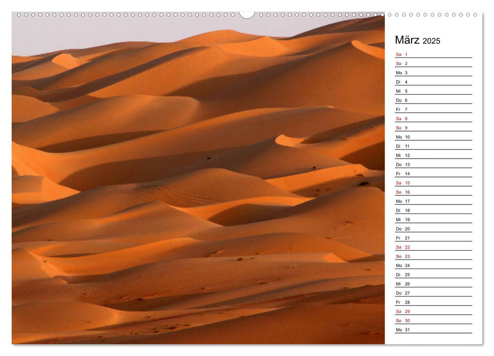 Kontraste der Arabischen Halbinsel (CALVENDO Premium Wandkalender 2025)