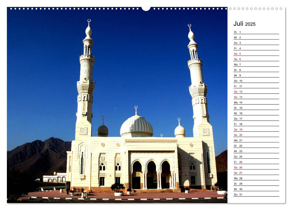 Kontraste der Arabischen Halbinsel (CALVENDO Premium Wandkalender 2025)