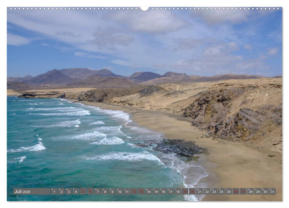 Fuerteventura - Küste und Wüste (CALVENDO Premium Wandkalender 2025)