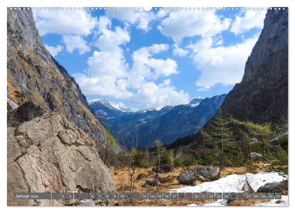 Wandern am Königssee (CALVENDO Premium Wandkalender 2025)